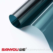 Safety and Security Exterior Window Film Green